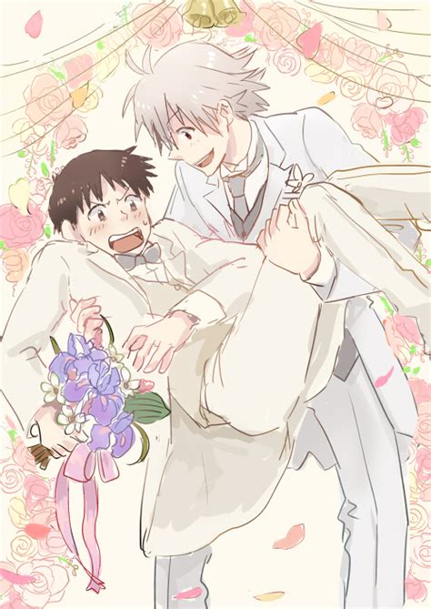 Kaworu And Shinji Kawoshin Kaworu X Shinji Fan Art 38848088 Fanpop