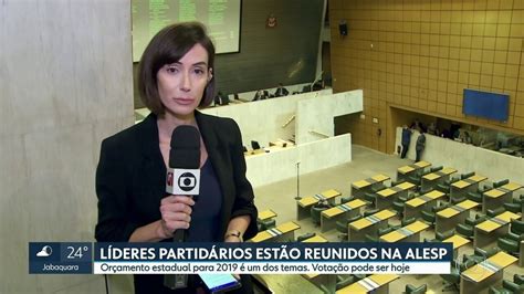 Assembleia Legislativa Deve Votar O Or Amento Do Estado Para Sp