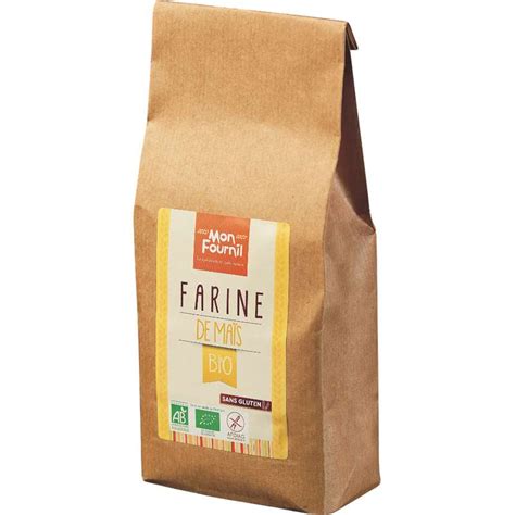 Farine de maïs sans gluten BIO Mon Fournil 500 g La Belle Vie