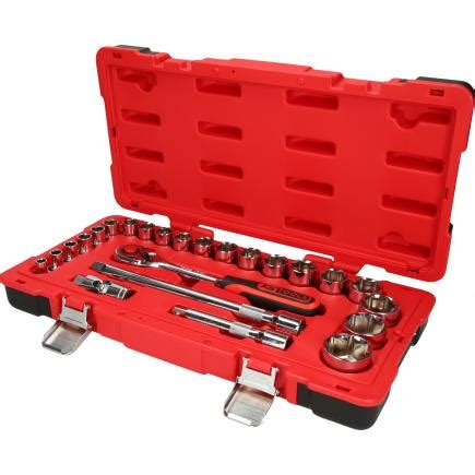 KS TOOLS 958 0624 1 2 CHROME Plus Coffret De Douilles 24 Pcs