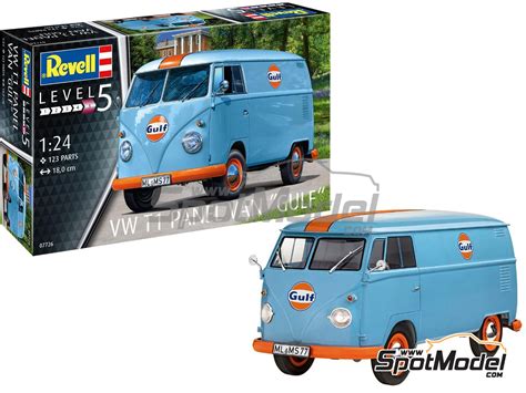 Revell Van Scale Model Kit Scale Volkswagen Transporter