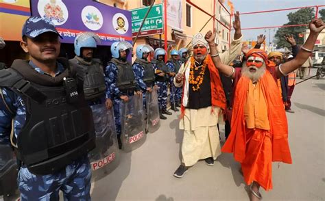 Ayodhya Ram Mandir Pm Modi Inside Temple For Consecration Ceremony