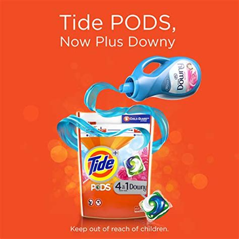 Tide Pods Plus Downy In He Turbo Laundry Detergent Soap Pods April