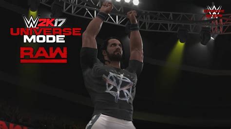 Wwe 2k17 Universe Mode Raw Episode 7 A Marked Man Youtube