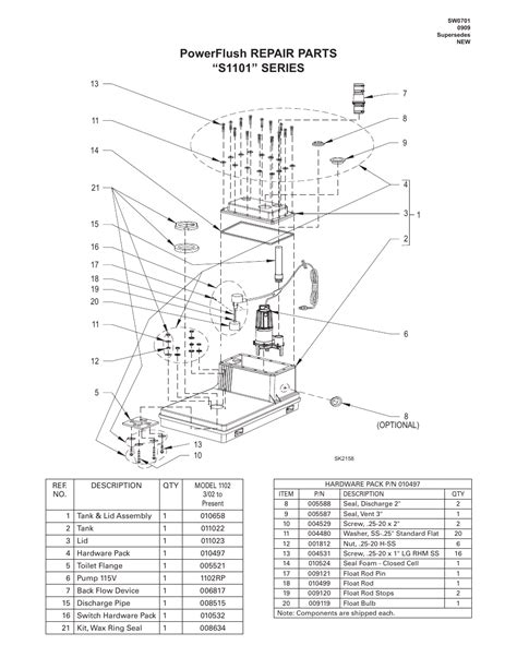 Star Water Systems S1101 Series User Manual 1 Page Original Mode