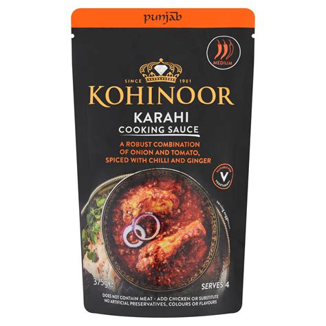 Kohinoor Karahi Cooking Sauce 375g Indian And Curry Sauces Iceland