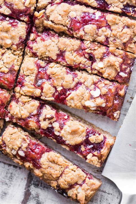 Sour Cherry Almond Bars • The View From Great Island