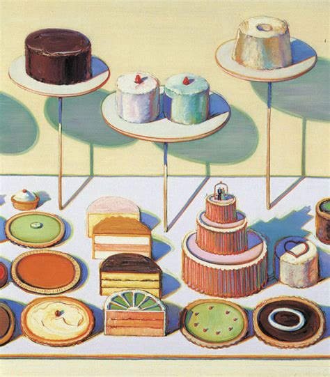 ART & ARTISTS: Wayne Thiebaud (cakes)