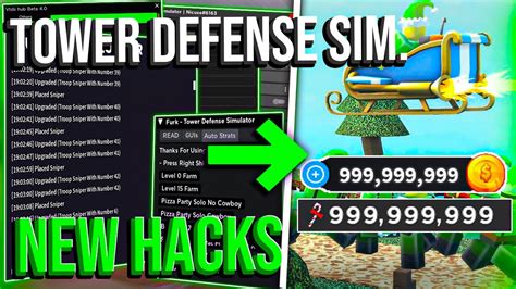 Xmas Roblox Tower Defense Simulator Tds Hack Script Gui Auto Farm