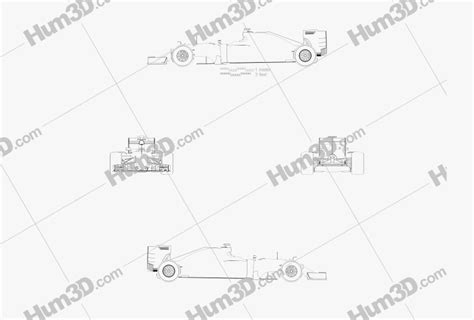 Ferrari Sf H Blueprint Hum D