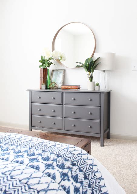 Modern Farmhouse Master Bedroom Campagne Chambre Philadelphie