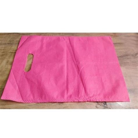 Pink 10x14 Inch D Cut Non Woven Bags At Rs 145 Kg In Delhi Id