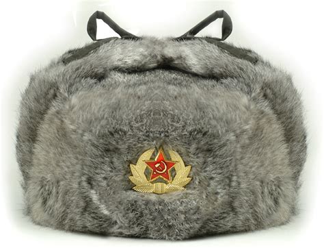 Rabbit Fur Cossack Hat Ushanka