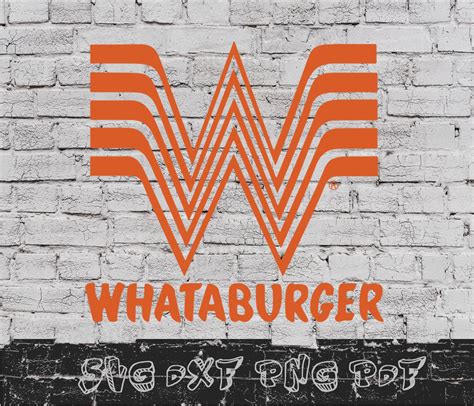 Whataburger Logo Svg Whataburger Logo Svg Etsy