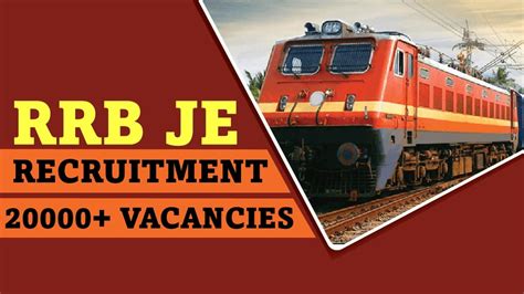 Rrb Je Recruitment Vacancies Expected Check Expected Date