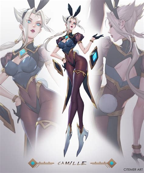 Camille League Of Legends Drawn By Citemer Danbooru