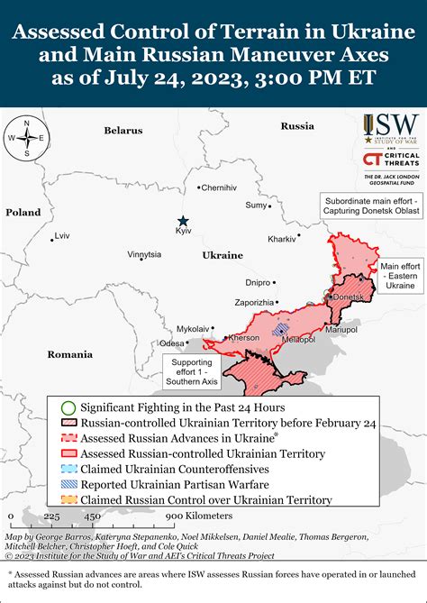 Russian Offensive Campaign Assessment July 24 2023 Institute For