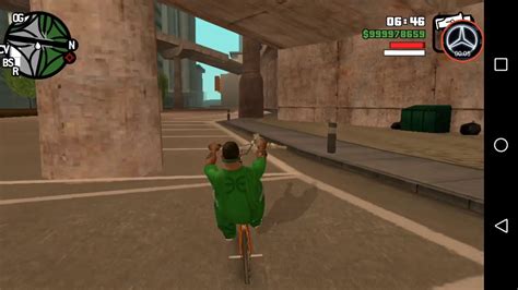 Wheeling En Bmx Gta San Andreas Android Youtube