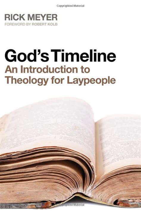 Gods Timeline An Introduction To Theology