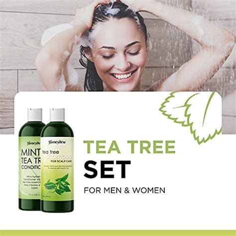 Tea Tree Mint Shampoo And Conditioner Moisturizing Sulfate Free