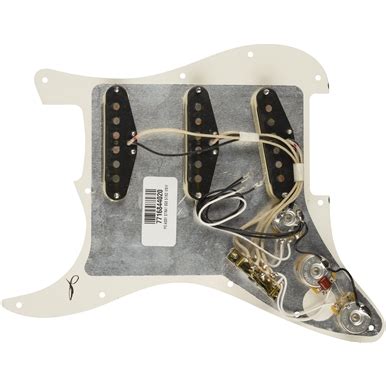 Pre Wired Strat Pickguard Original 57 62 SSS Parts