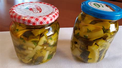 ZUCCHINE SOTT OLIO ZUCCHINI PRESERVED IN OIL ITALIAN RECIPE YouTube