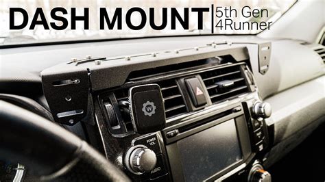 Suv Dash Mount Review Installing The Rago Fabrication Dash Mount 5th Gen Toyota 4runner