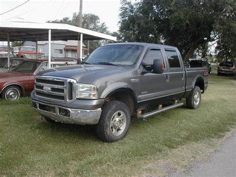 Find Used 2005 Ford F 250 Super Duty Fx4 Crew Cab Pickup 4 Door 6 0l In Hennessey Oklahoma