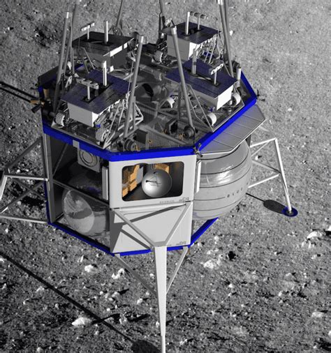 As Es El Modulo Lunar Blue Moon De Blue Origin Para Las Futuras