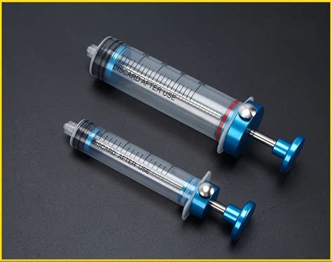 20ML/50ML Titanium alloy grease needle negative pressure device Luer ...