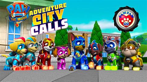 Paw Patrol The Movie Adventure City Calls Full Mission Rescue World