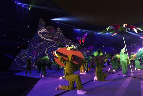 Fotos Cerimônia De Abertura Do Pan De Lima 2019 26 07 2019 Uol Esporte