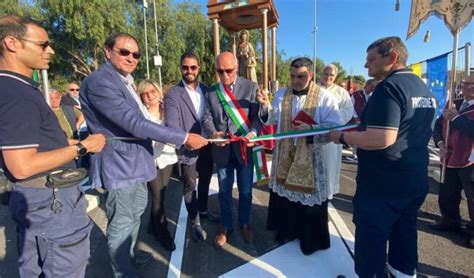 Inaugurata A Priolo La Nuova Strada Di Collegamento Tra Via Reno E Via