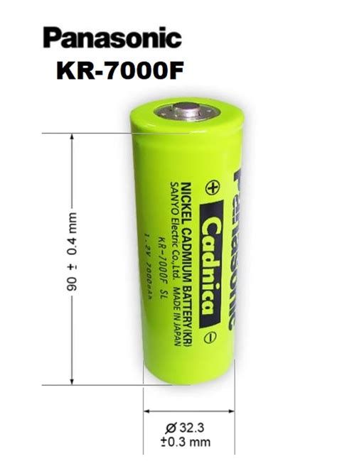 Sanyo Kr F Volt Mah F Nicd Battery