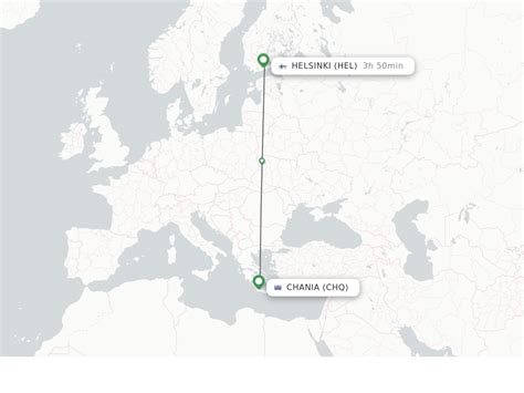 Direct Non Stop Flights From Chania To Helsinki Schedules