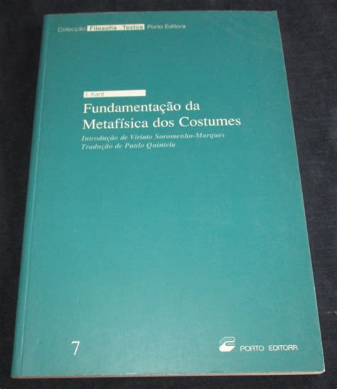 Livraria Alfarrabista Eu Ando A Ler Livro Fundamenta O Da Metaf Sica