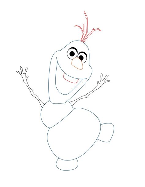 Pics Photos - How To Draw Olaf Olaf From Frozen