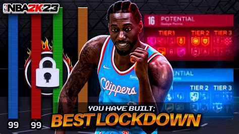 New Best Rebirth Lockdown Build In Nba K Best Badges The Best