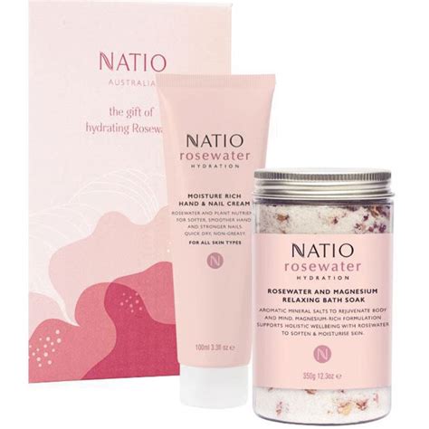 Buy Natio Rosewater Rose Drops Xmas Set 2021 Online At Chemist Warehouse®