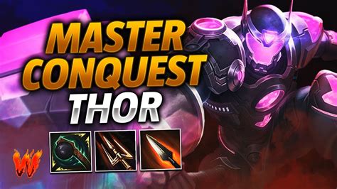 Thor Estos Muros Ni Ymir D Warchi Smite Master Conquest Youtube