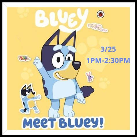 Meet Bluey Learning Express Newton 032523