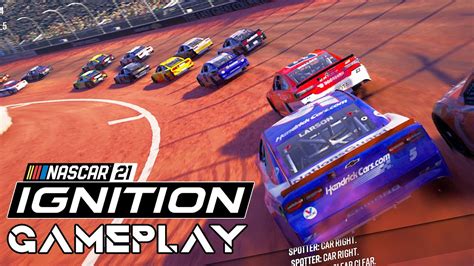 NASCAR 21: Ignition BRISTOL DIRT GAMEPLAY! ROAD COURSES!