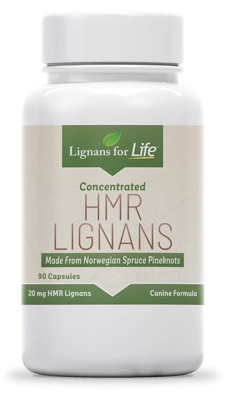 Lignans for Life Brand HMR LIGNANS 20 mg Capsules - Powerful ...