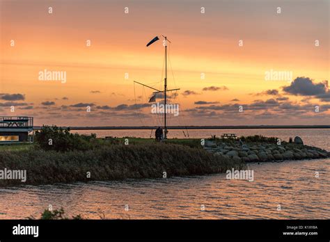 Marina Bork Havn At Ringkobing Fjord In Denmark Stock Photo Alamy