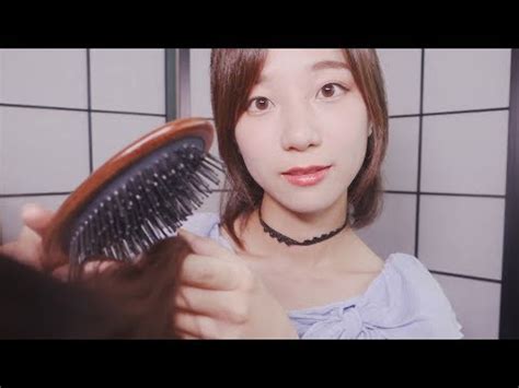 ASMR Relaxing Hair Brushing Scalp Massage For You