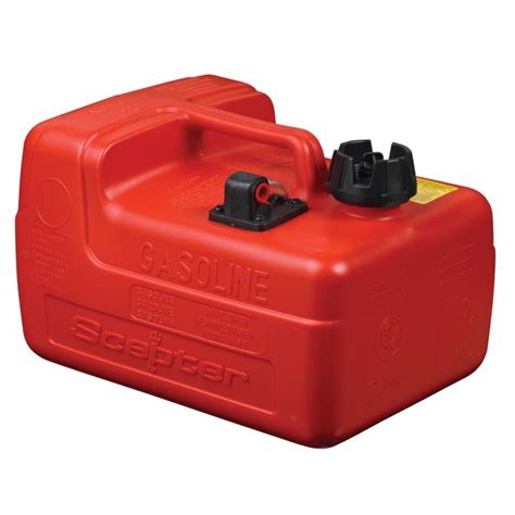 Scepter Portable Topside Fuel Tank Fuel Red 730250