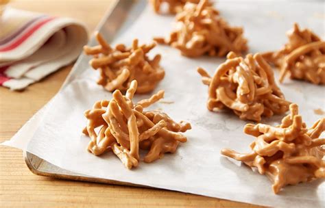 No Bake Butterscotch Haystacks Recipes Recipe Haystacks Recipe Baking Recipes