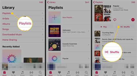 How To Shuffle Songs On The Iphone