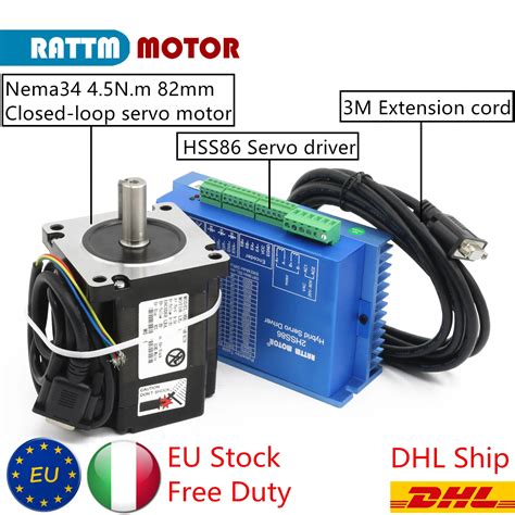 Eu Free Vat N M Kit Nema Closed Loop Stepper Motor Phase