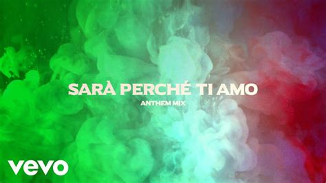 Sar Perch Ti Amo Anthem Mix Official Lyric Video Youtube